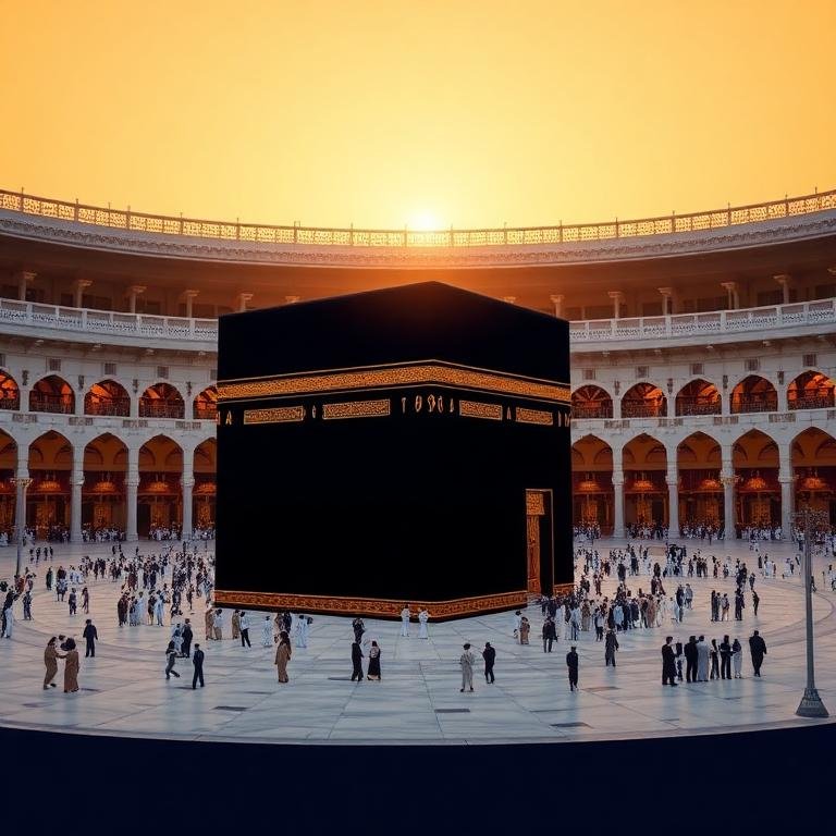 Holy Kaaba in Mecca